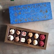 Шоколадный набор из 12 конфет с логотипом